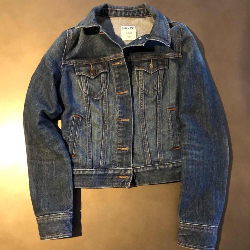 OLD NAVY Dark Wash Denim Jacket